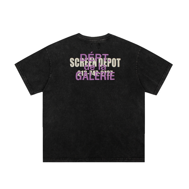 Футболка Gallery Dept Screen Depot Inscription "Black" фото № 2
