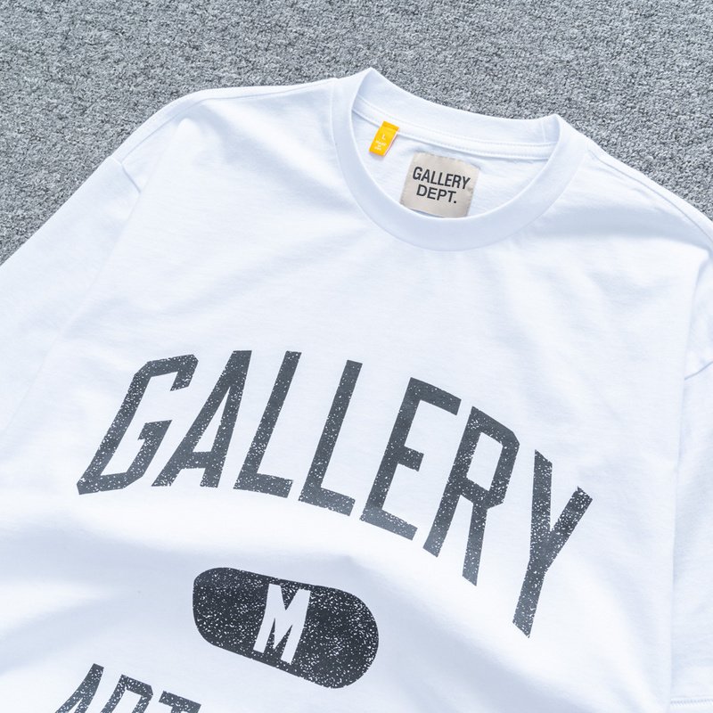 Футболка Gallery Dept With Size Print "White" фото № 3