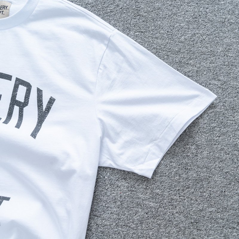 Футболка Gallery Dept With Size Print "White" фото № 6