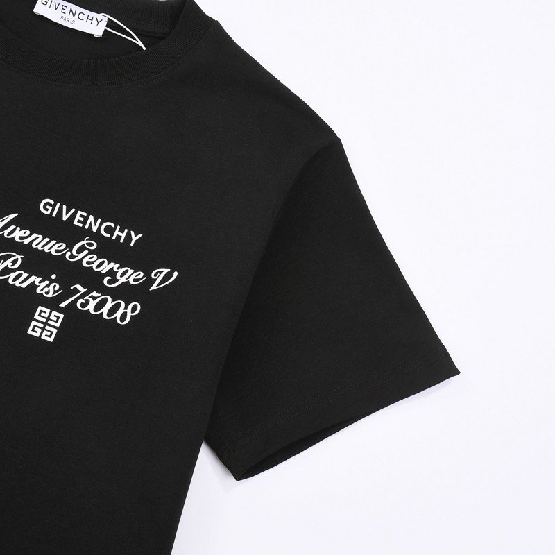 Футболка Givenchy Paris 75008 "Black" фото № 7