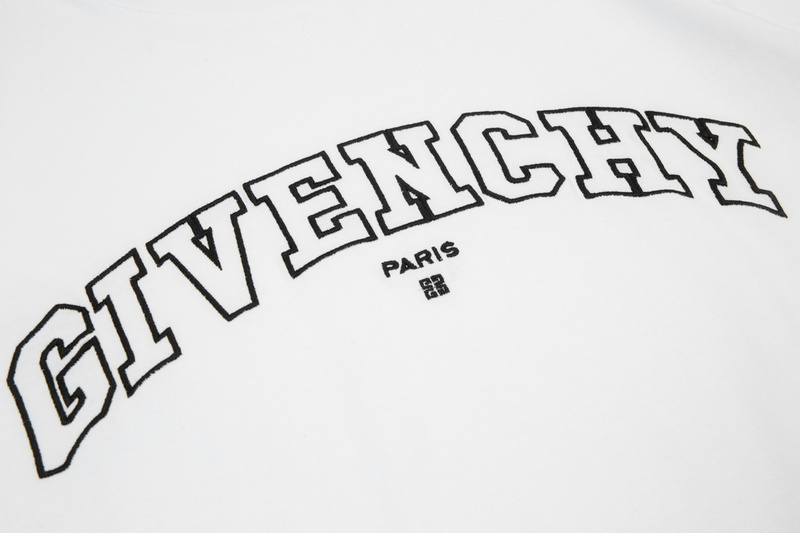 Футболка Givenchy Arch Inscription "White" фото № 4