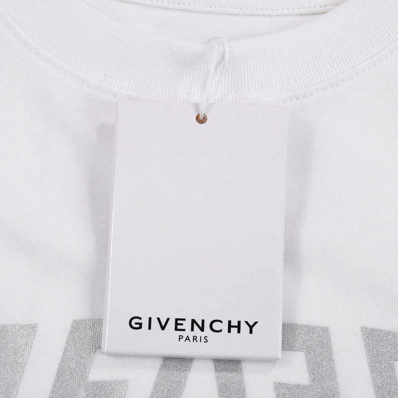 Футболка Givenchy The Star In The Logo "White" фото № 7