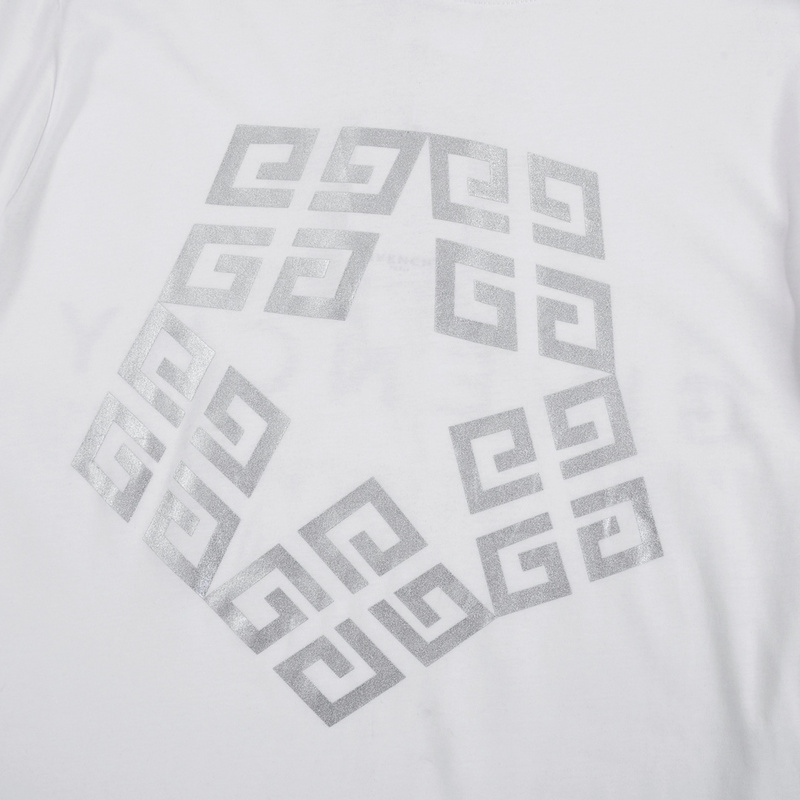 Футболка Givenchy The Star In The Logo "White" фото № 5