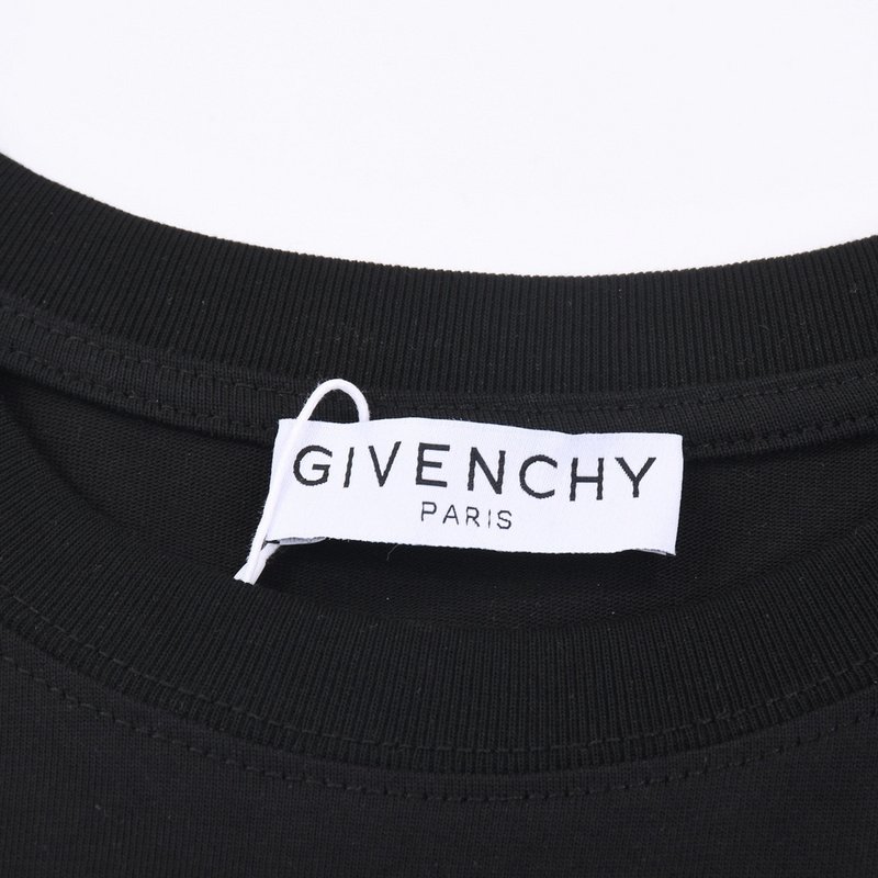 Футболка Givenchy With Gradient Logo "Black" фото № 6
