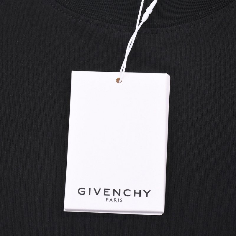 Футболка Givenchy With Gradient Logo "Black" фото № 8