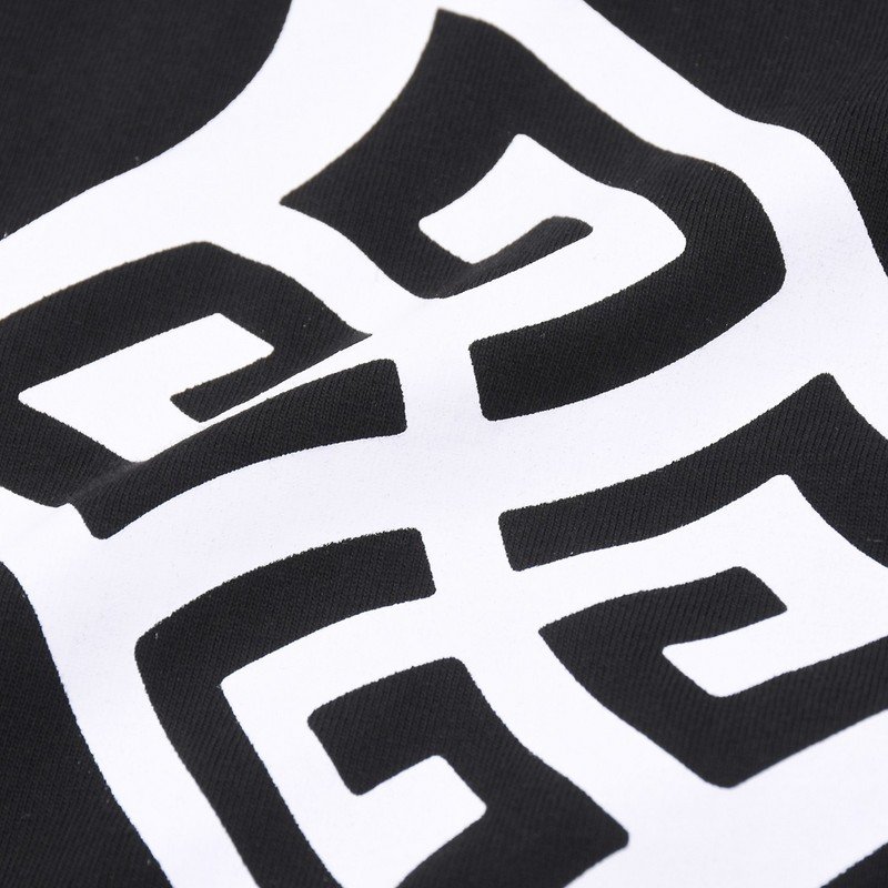 Футболка Givenchy Silhouettes Of People On The Logo "Black" фото № 4