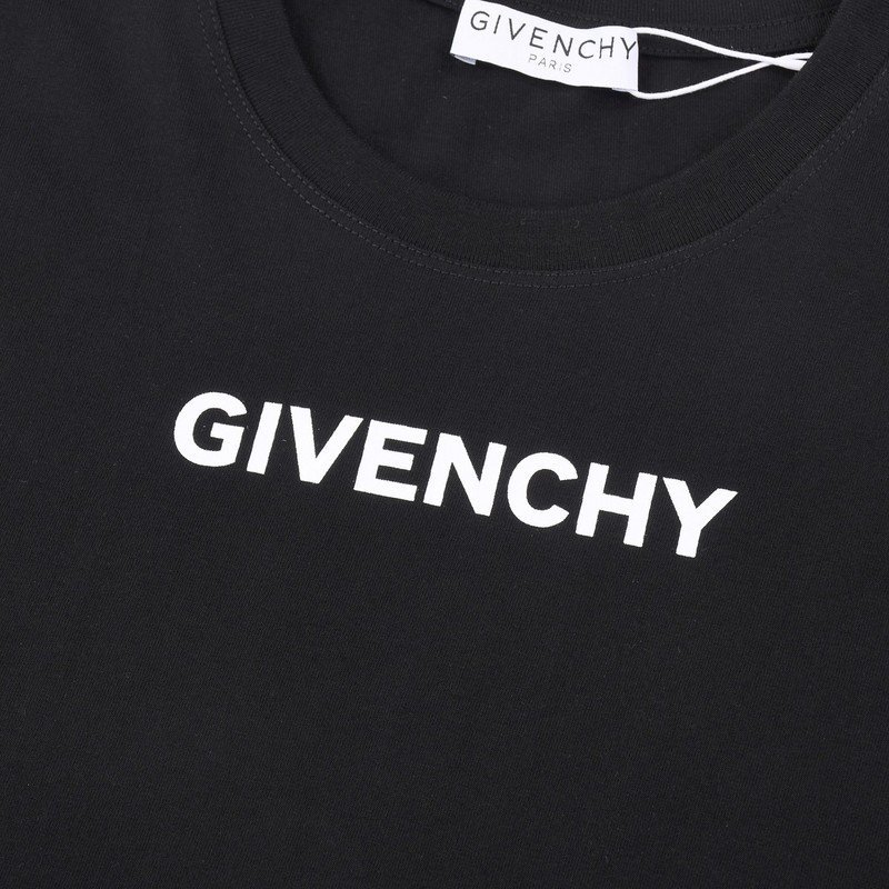 Футболка Givenchy Silhouettes Of People On The Logo "Black" фото № 6