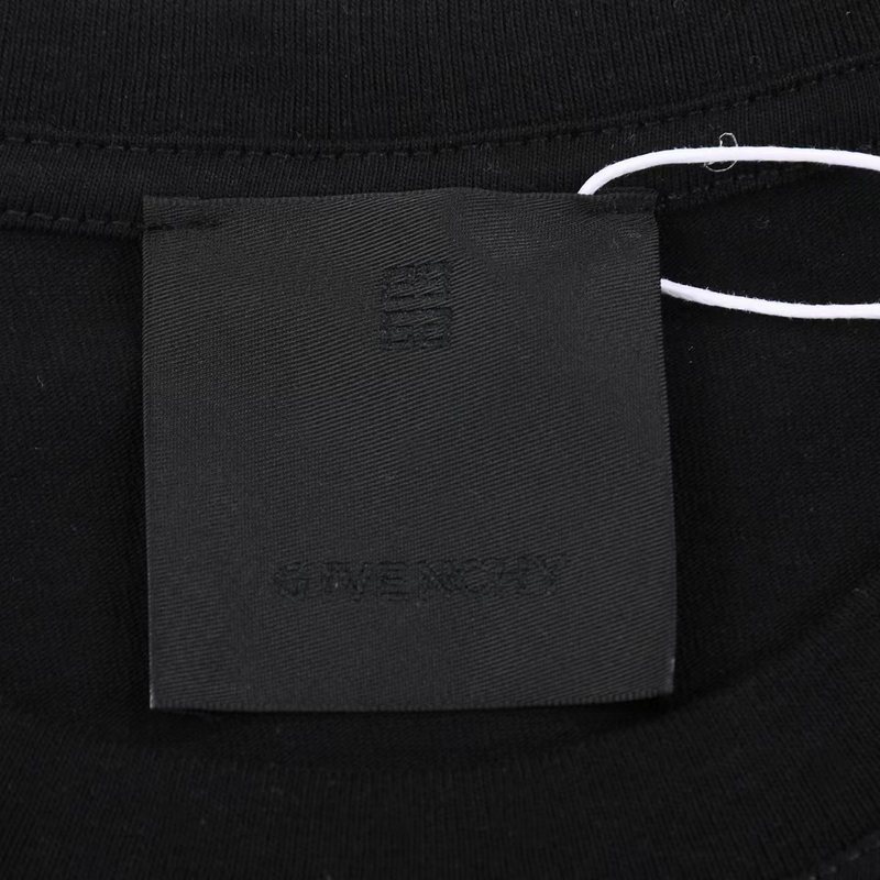 Футболка Givenchy Composition Of Roses Drawing "Black" фото № 6