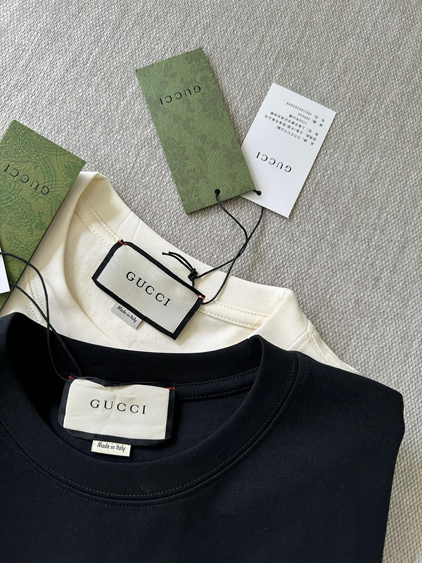 Футболка Gucci Logo And Smile "Black" фото № 6