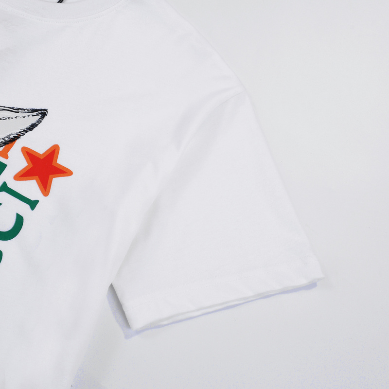 Футболка Gucci The Fashionable Hare "White" фото № 2