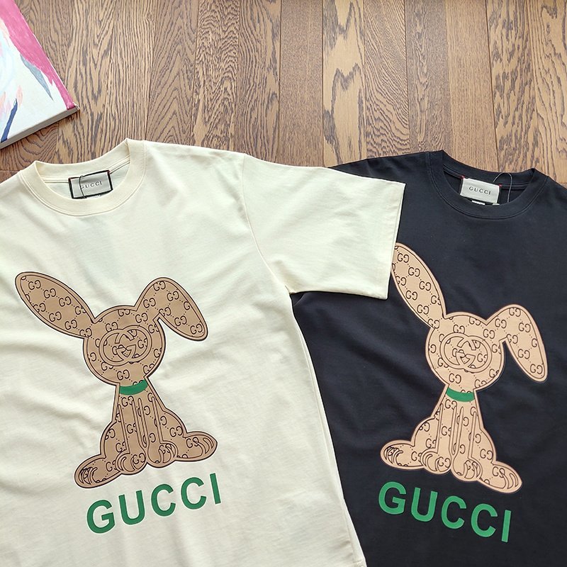 Футболка Gucci With Print "Black" фото № 7