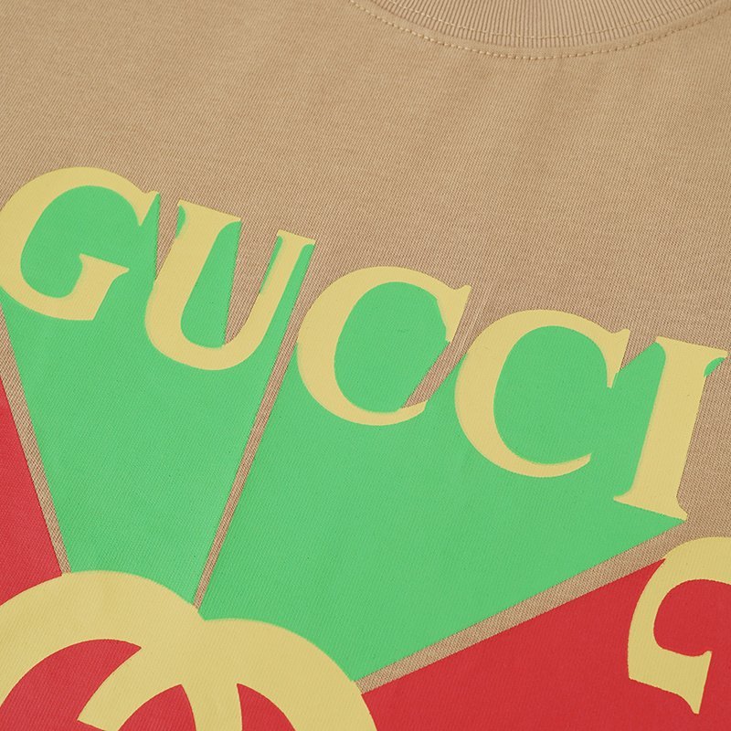 Футболка Gucci Unusual "Brown" фото № 4
