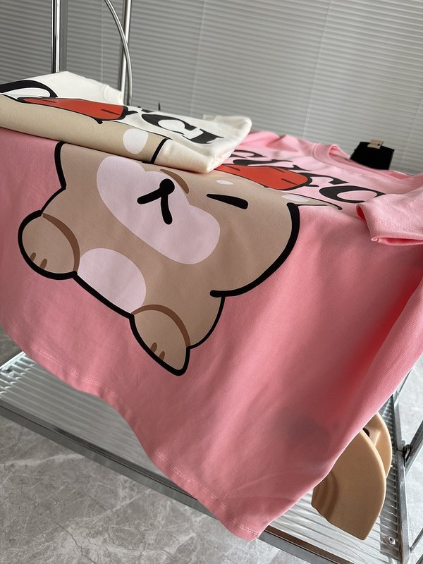 Футболка Gucci Cute "Pink" фото № 5