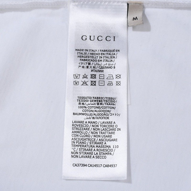 Футболка Gucci Green Lipstick "White" фото № 5