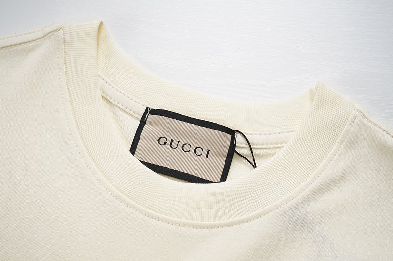 Футболка Gucci Dachshund Print "Cream" фото № 5