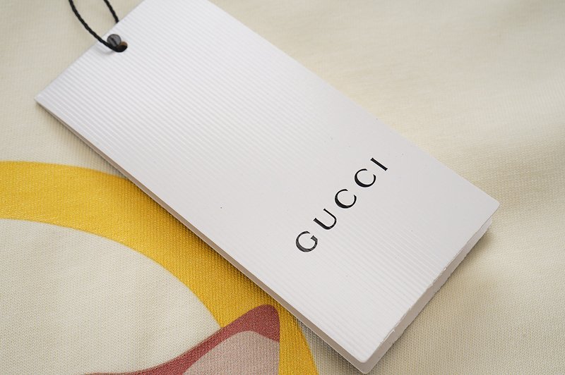 Футболка Gucci Dachshund Print "Cream" фото № 4