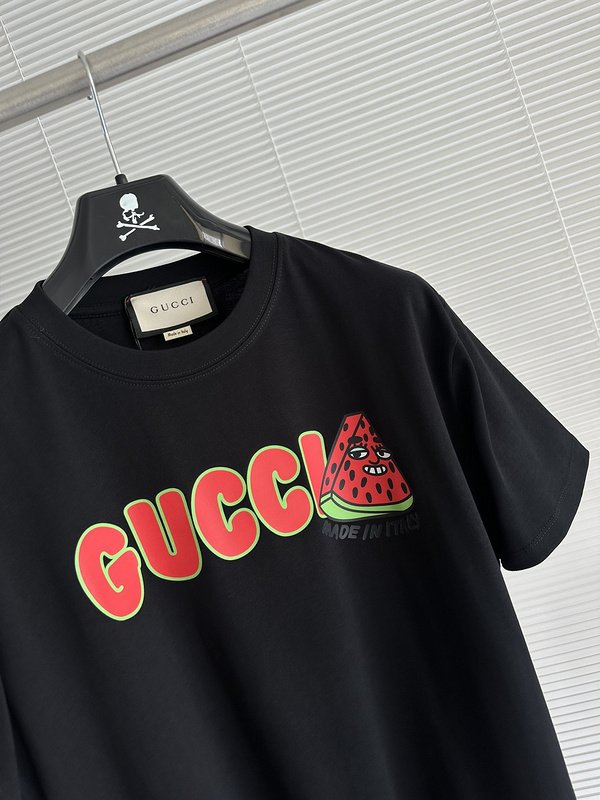 Футболка Gucci Piece Of Watermelon "Black" фото № 2