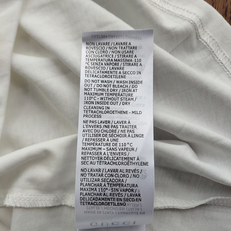 Футболка Gucci Interesting Print "White" фото № 5