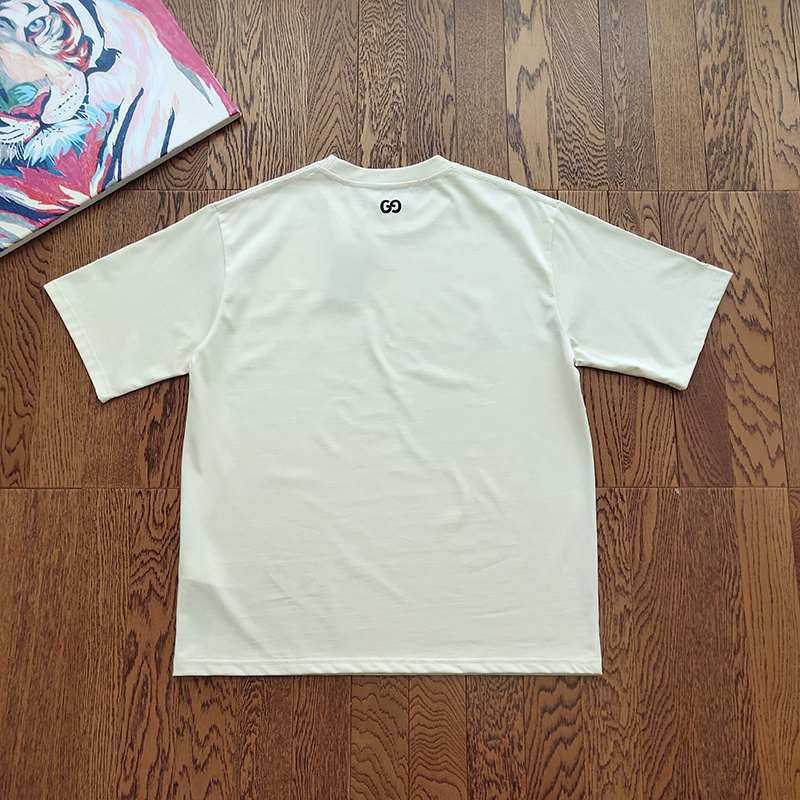 Футболка Gucci With Logo Print "White" фото № 2