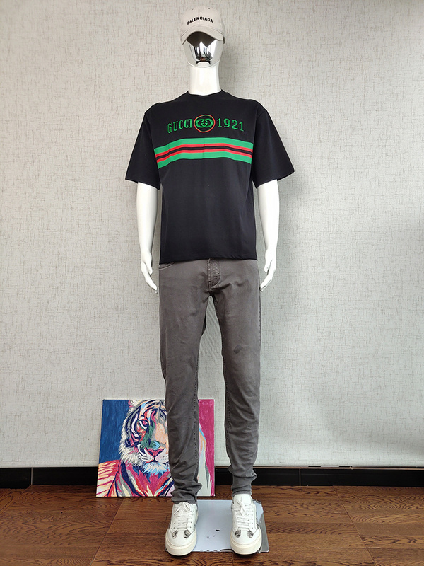 Футболка Gucci 1921 "Black" фото № 3