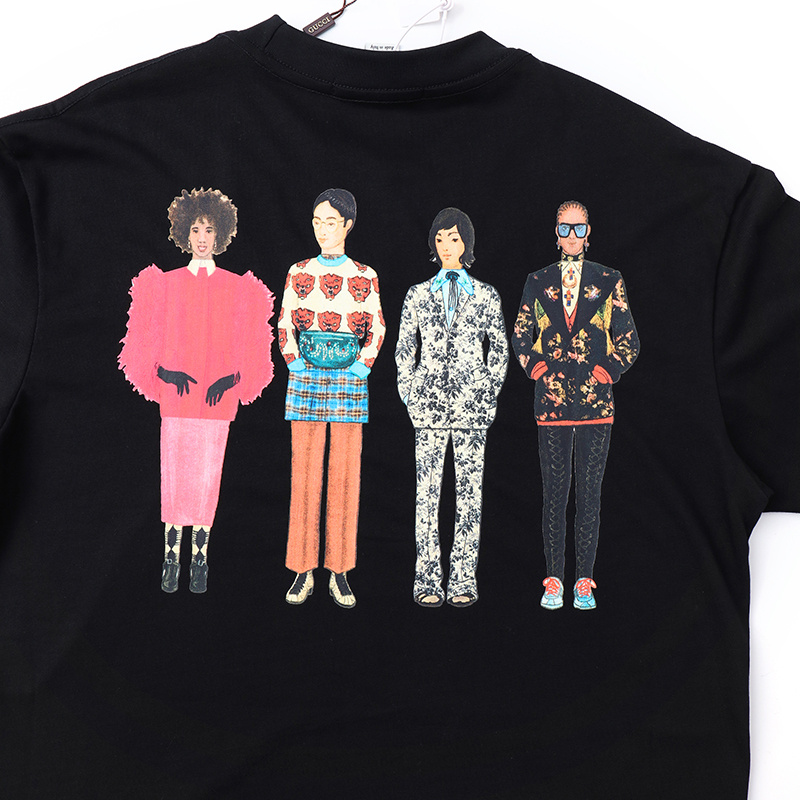 Футболка Gucci Exquisite "Black" фото № 4