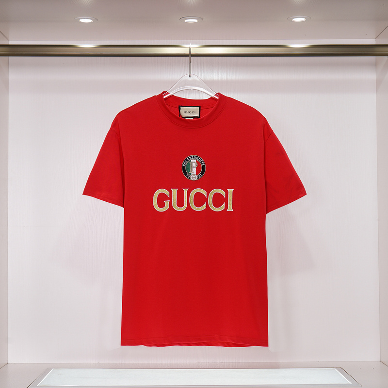 Футболка Gucci With Logo Palazzo "Red" фото № 2