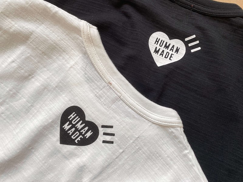 Футболка Human Made With Heart Print "White" фото № 3