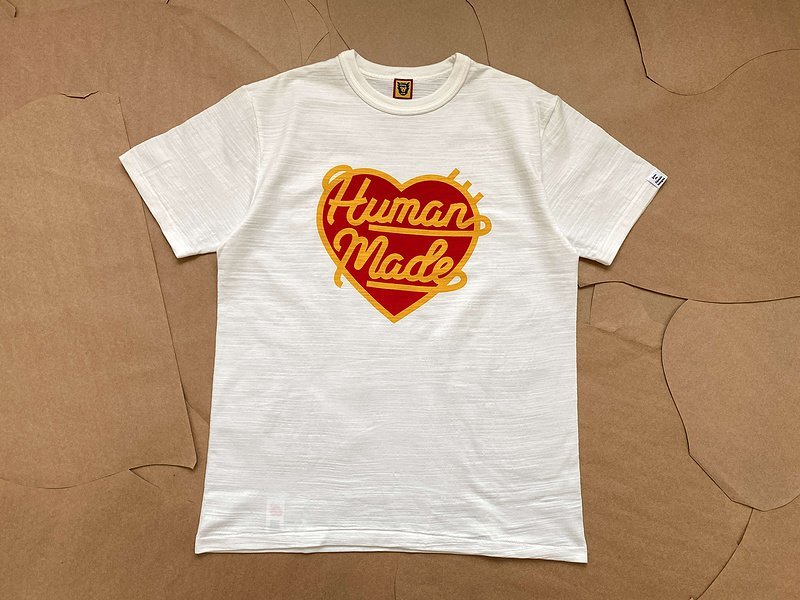 Футболка Human Made With Heart Print "White" фото № 4