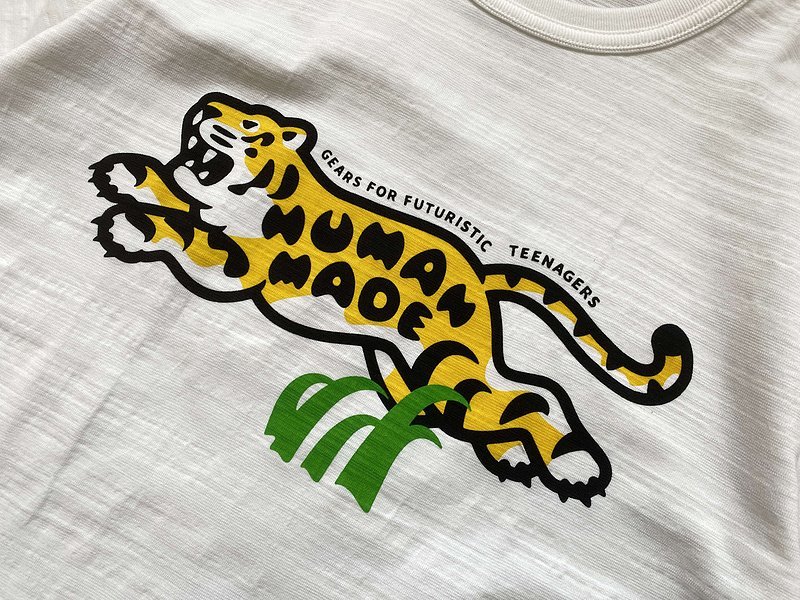 Футболка Human Made Tiger "White" фото № 6