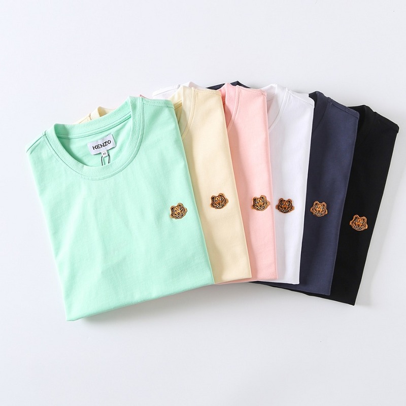 Футболка Kenzo Tiger Head "Cream" фото № 3