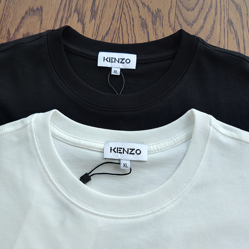 Футболка Kenzo Large Logo With The Inscription "Black" фото № 2