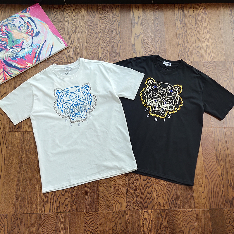 Футболка Kenzo Large Logo With The Inscription "Black" фото № 4