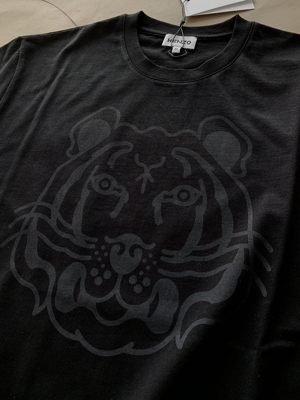 Футболка Kenzo Tiger Image "Black" фото № 3