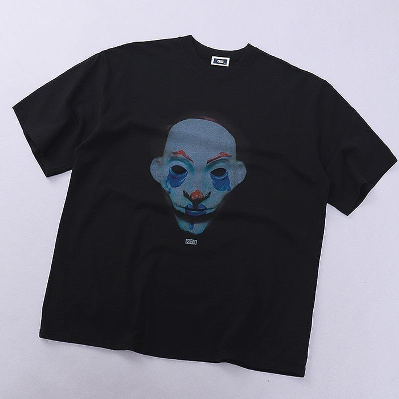 Футболка Kith Joker Mask "Black" фото № 2