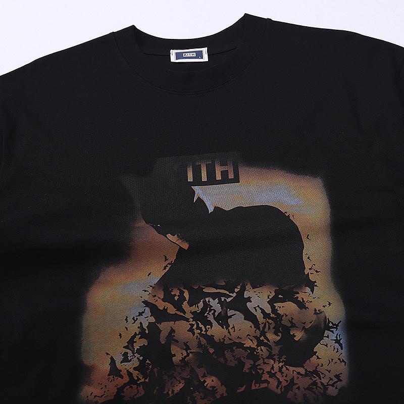 Футболка Kith Batman Begins "Black" фото № 3