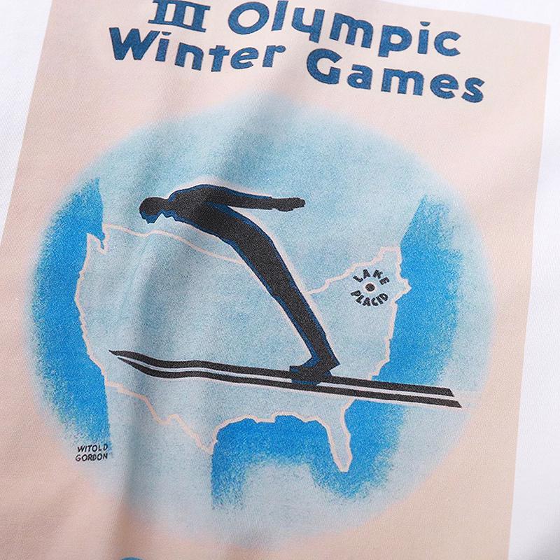 Футболка Kith Olympic Winter Games 1932 "White" фото № 8