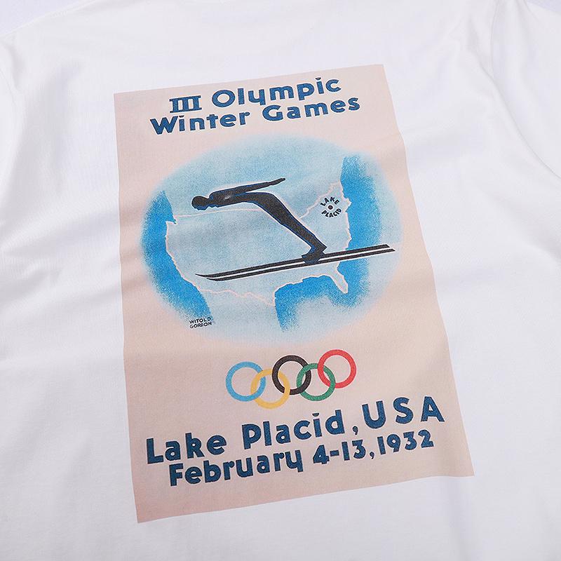 Футболка Kith Olympic Winter Games 1932 "White" фото № 6
