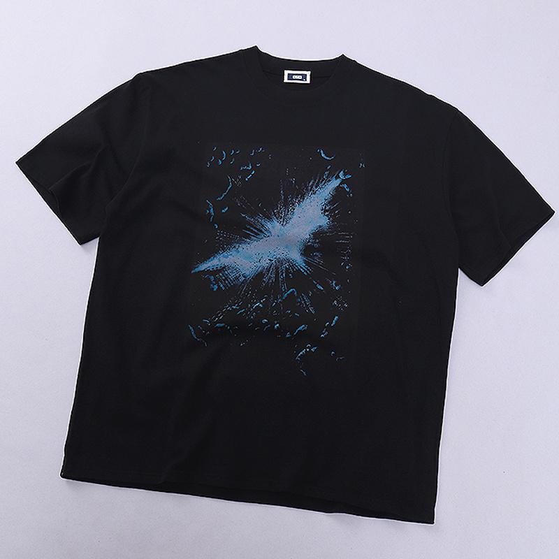 Футболка Kith Dark Knight Effect "Black" фото № 2