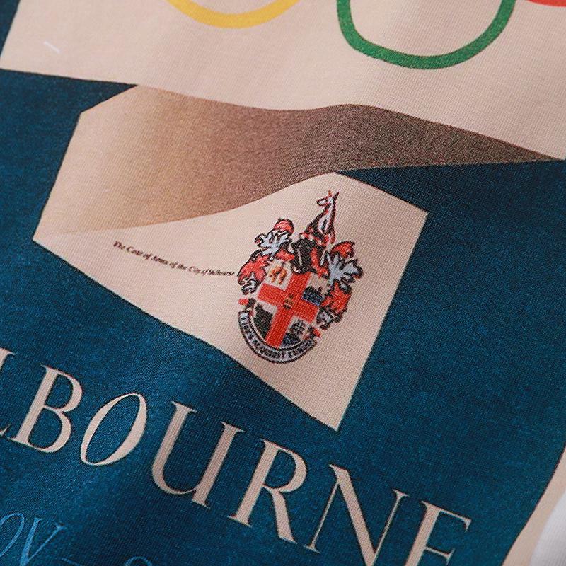 Футболка Kith Melburn Olympics 1956 "White" фото № 9