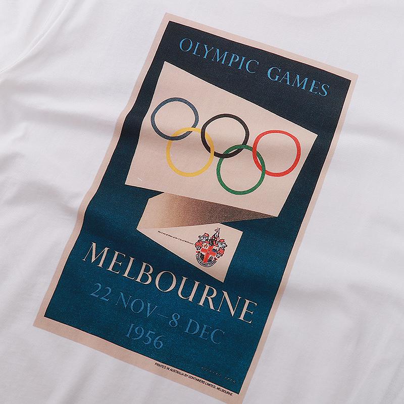 Футболка Kith Melburn Olympics 1956 "White" фото № 8