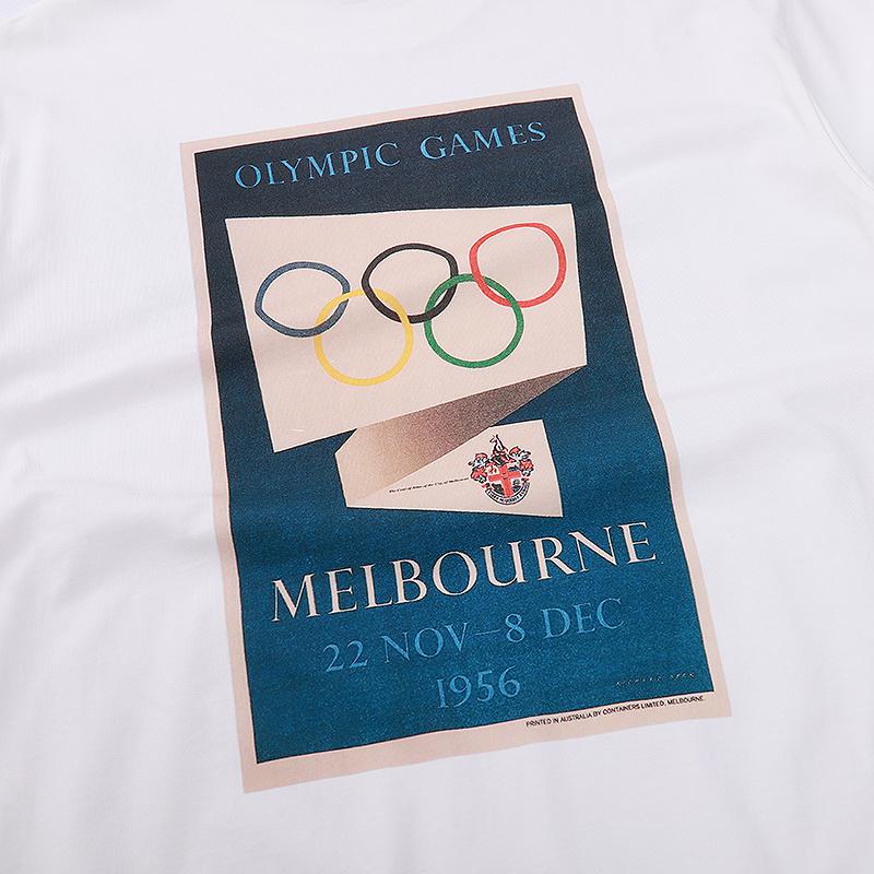 Футболка Kith Melburn Olympics 1956 "White" фото № 7