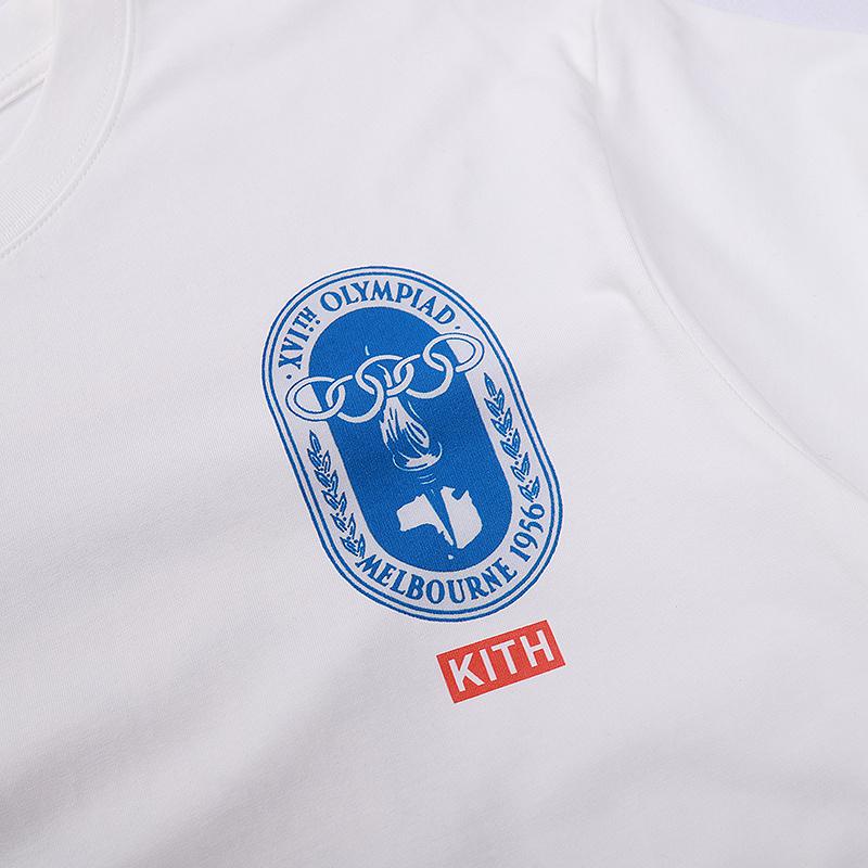 Футболка Kith Melburn Olympics 1956 "White" фото № 3