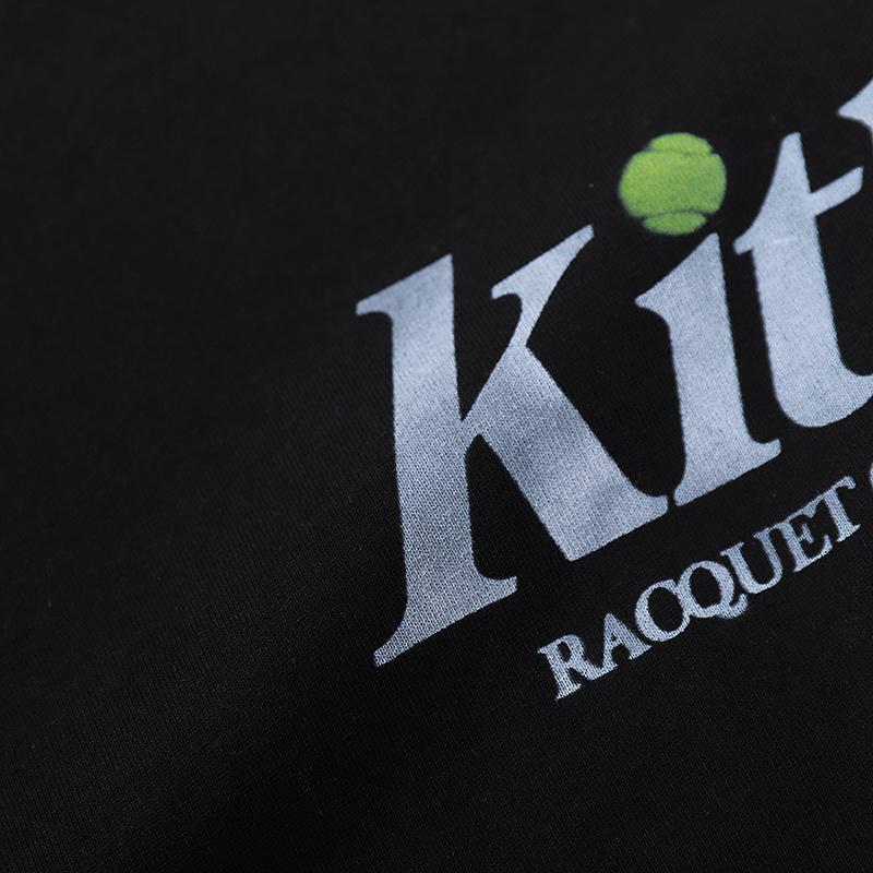 Футболка Kith Racquet Crew "Black" фото № 6