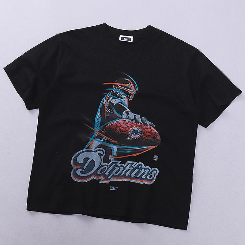 Футболка Kith Dolphins "Black" фото № 2