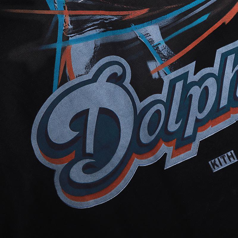 Футболка Kith Dolphins "Black" фото № 7