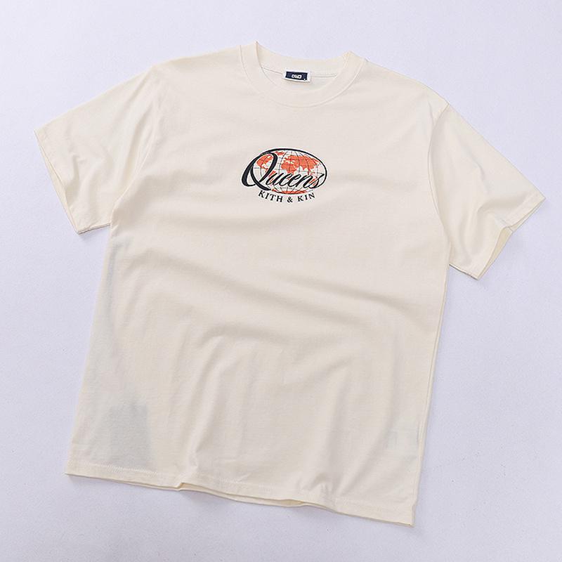 Футболка Kith Queens "Cream" фото № 2