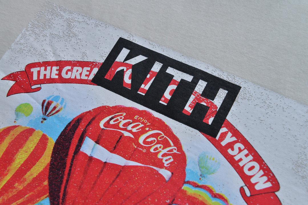 Футболка Kith Coke Great Show "White Milk" фото № 6