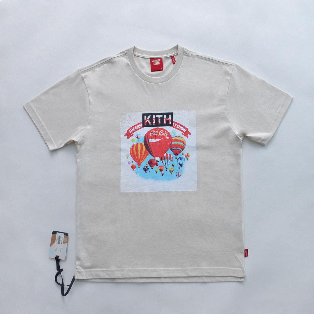 Футболка Kith Coke Great Show "White Milk" фото № 2