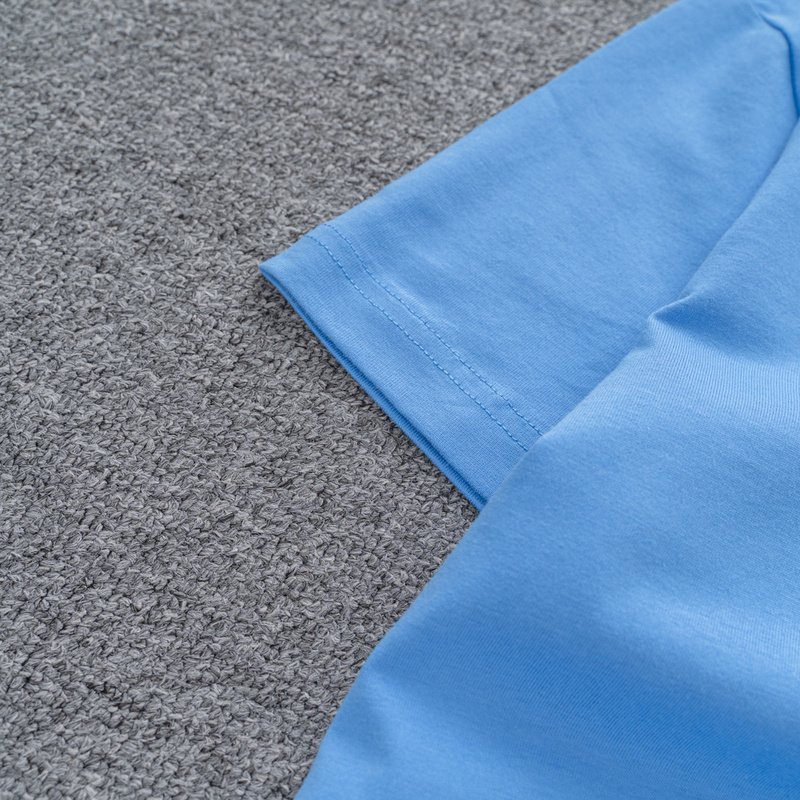 Футболка Lacoste With Cute Crocodile Logo "Blue" фото № 4