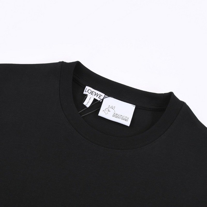 Футболка Loewe The Logo And The Old Dog "Black" фото № 4